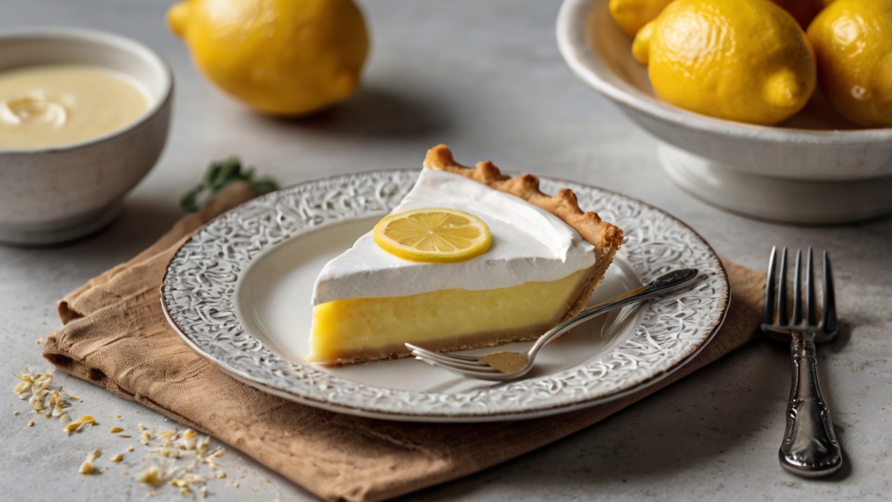 Essa Receita de Torta de Limão Sem Glúten é Especial para quem está de Dieta