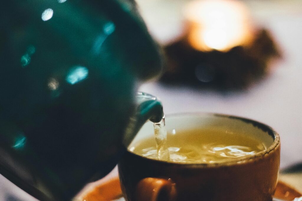 chá verde